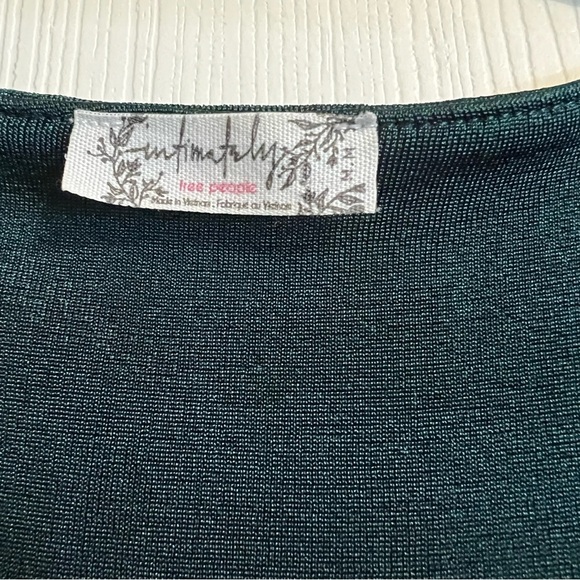 Free People Turnt Bodysuit - Color Pine - Women’s size M. long Sleeve - Picture 9 of 9